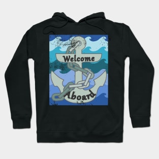 Welcome Aboard Boat Owner Captain Hoodie